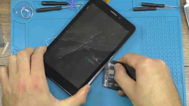 Замена Сенсора на планшете Nomi Corsa C070010 своими руками смотреть онлайн