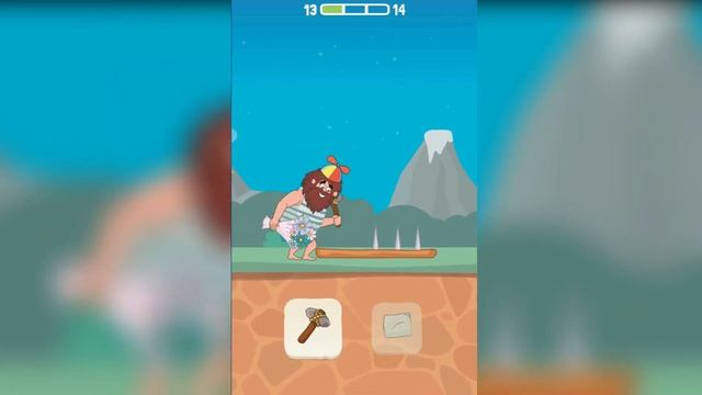 Comics Bob - Caveman Adventure All Levels Solutions Level 11-16 - Android Gameplay Walkthrough. смотреть онлайн