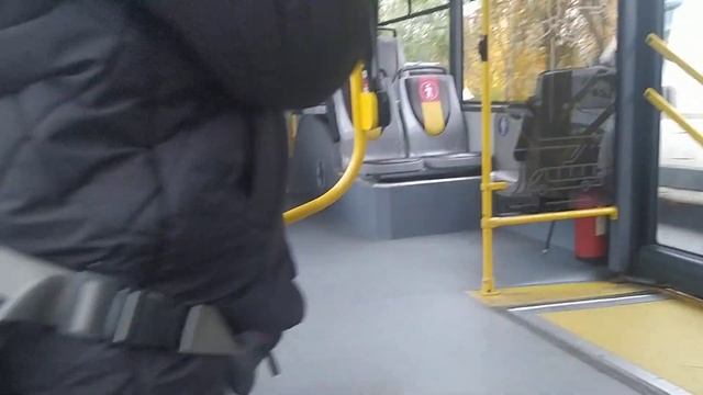 поездка на автобусе БКМ 321 Е маршрут 169 смотреть онлайн