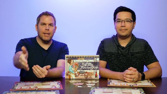 Review of The Little Flower Shop - Flower Themed Board Game смотреть онлайн