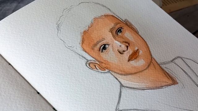 Акварельный Скетч // Скетчбук смотреть онлайн