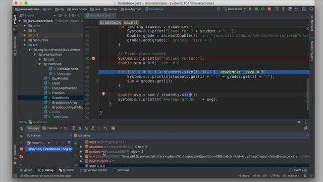 Debugging in IntelliJ смотреть онлайн