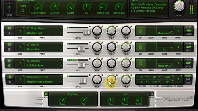Ambient music improvisation in Xpand!2 смотреть онлайн