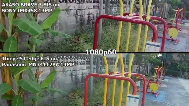AKASO Brave 7 vs Thieye T5 edge Action Camera Video-Photo Comparison No Talking смотреть онлайн