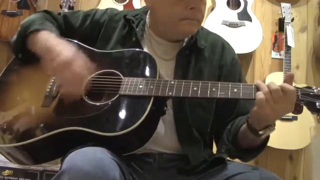 Gibson J45 Standard 2018 Acoustic Guitar Demo смотреть онлайн