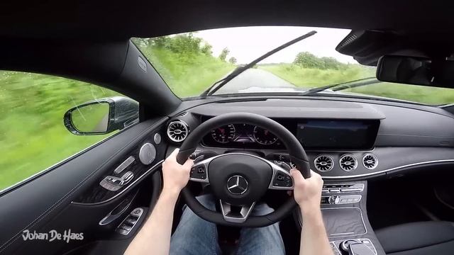 2017 Mercedes E-Class Coupe E220d POV Test drive смотреть онлайн