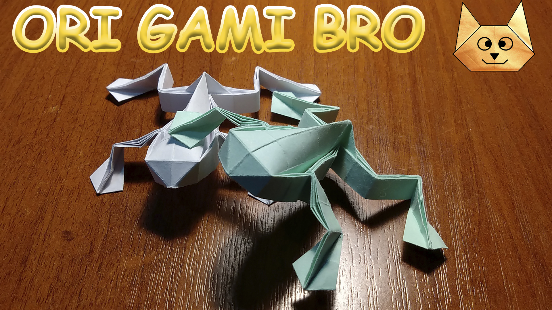 Прыгающая лягушка из бумаги. Вариант 2. Оригами лягушка. Diy из бумаги А4 смотреть онлайн