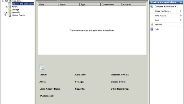 Настройка кластеризации в Microsoft Hyper-V Server 2008 R2 (Часть 3/4) смотреть онлайн