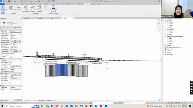 Export Bridge from Autodesk Infrawork to Autodesk Revit смотреть онлайн