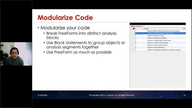 FreeFlyer Expo 2020: Tips & Tricks for Large-Scale Analyses смотреть онлайн