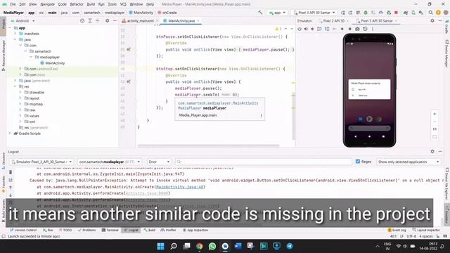 How to Fix an App That Keeps Stopping in Android Studio Emulator in Hindi? смотреть онлайн