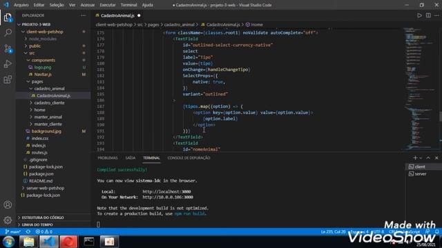 Petshop React & Node & Postgres смотреть онлайн