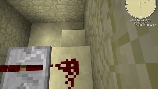 Mеханизмы в Minecraft - песочная дверь смотреть онлайн