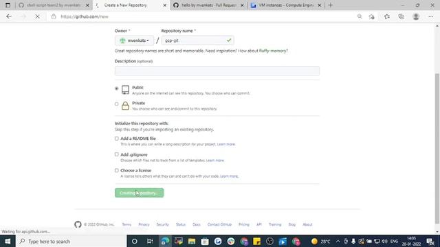 Git create repo 2022 01 20 смотреть онлайн