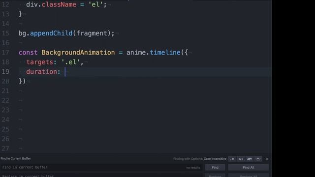 Background Animation with Anime.js смотреть онлайн