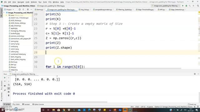 OpenCv Python implementation of Image Zero Padding смотреть онлайн