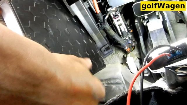 VW Golf 7 BCM module removal смотреть онлайн