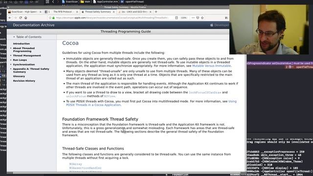 NOT thread-safe? macOS Catalina, UIKit & Cocoa! смотреть онлайн