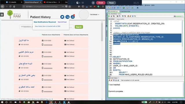 Real time notification (Oracle Adf & Websocket ) смотреть онлайн