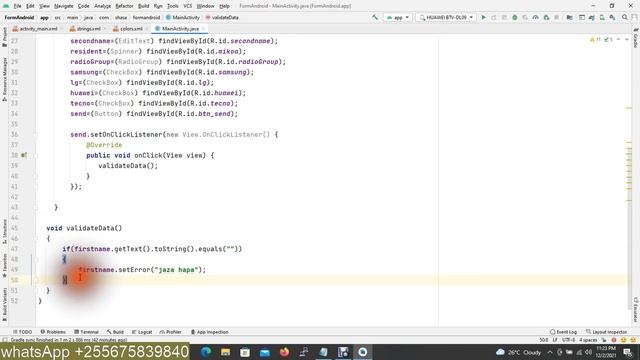 Android App Design CHECKBOX, RADIO BUTTONS, DROPDOWN MENU android Form FrontEnd design смотреть онлайн