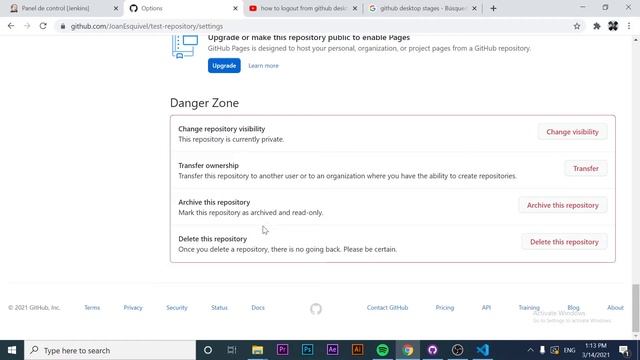 ? HOW to DELETE a GitHub REPOSITORY (2021) | How to REMOVE GitHub REPOSITORY | смотреть онлайн