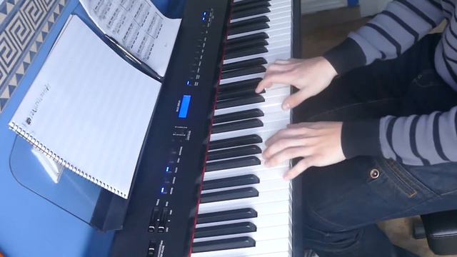 To Zanarkand (piano cover, transpose -1) - Final Fantasy X смотреть онлайн