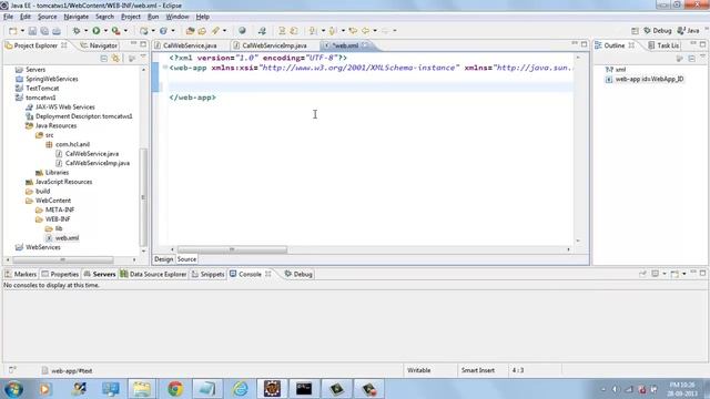 Creating Java web service using jax-ws and deploying on tomcat server смотреть онлайн