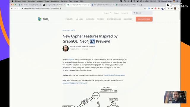The Power of Subqueries (in Neo4j 4.1) with Michael Hunger - Neo4j Twitch Stream смотреть онлайн