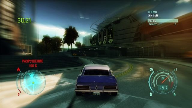 NFS Undercover - Гонка 43 - Отрыв - Стадион - запад смотреть онлайн