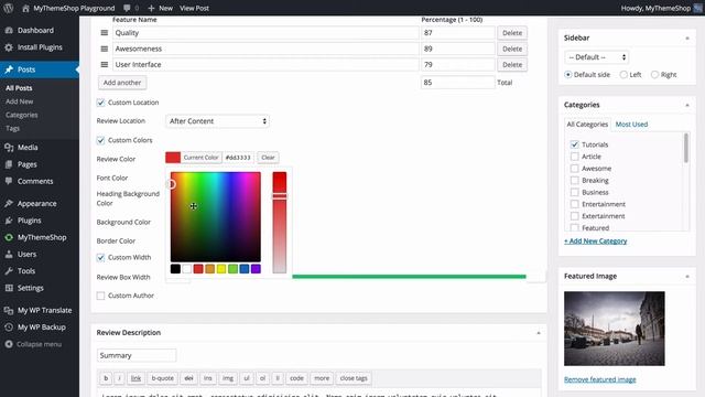 WP Review Pro Plugin by MyThemeShop смотреть онлайн