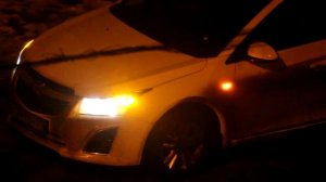 ДХО в поворотниках Chevrolet Cruze (American Style)