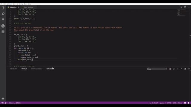 Python by Example - Two Dimensional Lists смотреть онлайн