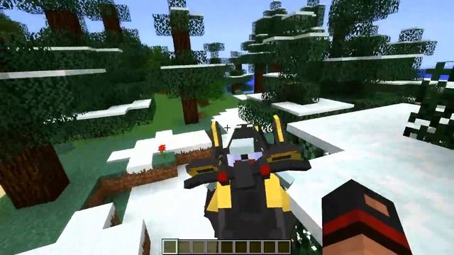 Minecraft Mods - RIDEABLE SNOWMOBILE VEHICLE - Snow Mobile Mod (Minecraft Mods) смотреть онлайн