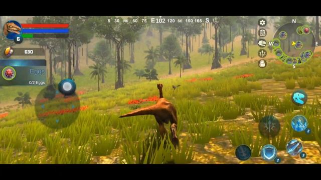 Dinosaur Sim Dino Game With 20 Dinosaur Types - Gallimimus Chicken Mimic & Oldest Dino смотреть онлайн