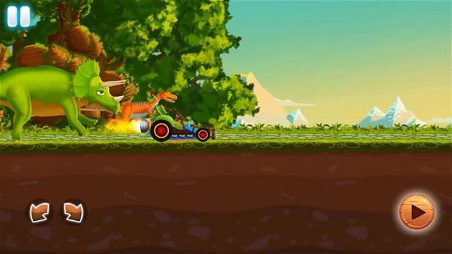 Dinosaur Racing Tiny lab Racing Games Games for Kids FunnyG #1 смотреть онлайн
