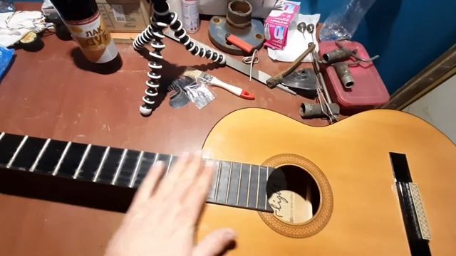 Ремонт гитары своими руками смотреть онлайн
