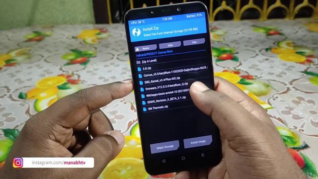 TWRP Recovery ERROR 7 Fixed - CORVUS OS 5.0 × POCO F1 