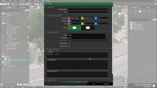 ArmA 3 Mission Editing: Time based triggers and changing time смотреть онлайн