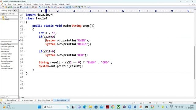 18 java full stack Java If Condition and examples 24 03 2023 смотреть онлайн