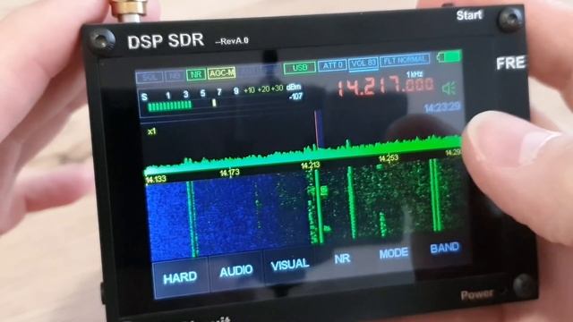 Pocket ALL BAND/ALL MODE SDR receiver (Malachite clone) смотреть онлайн