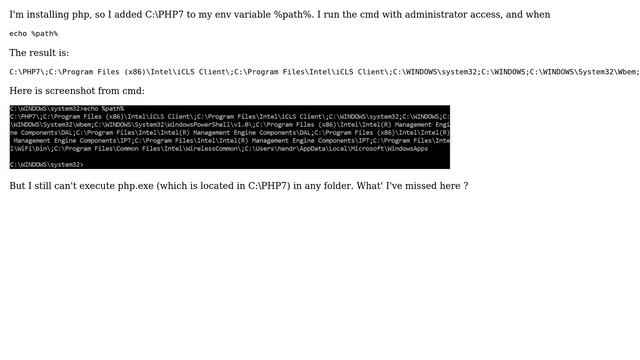 Windows 10 - Environment Variables doesn't work смотреть онлайн