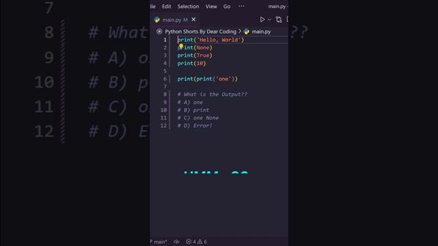 Python Mastery Full Course For Beginners - PRINT FUNCTION - Day 1 #python #coding #programming смотреть онлайн