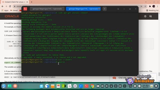How to install oracle instantclient in linux || How to connect sqlplus to oracle server смотреть онлайн