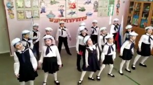 Инсценировка военной песни 1 Б