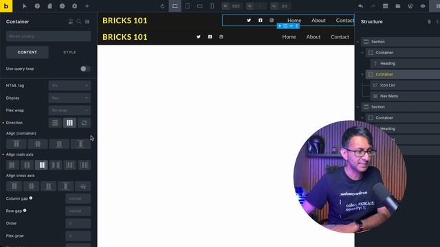 Bricks 101 Part 6 - Adding Elements but Reducing Containers - BricksBuilder #wordpress Tutorial смотреть онлайн