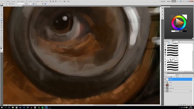 Maz Kanata StarWars VII Speed painting смотреть онлайн