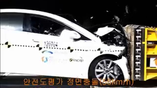 2012 KNCAP Frontal Impact Test : Hyundai i40 смотреть онлайн