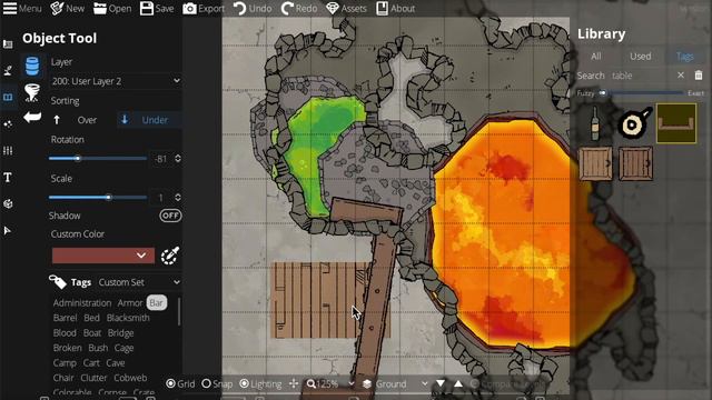 Dungeondraft Beginner Tutorial - Part 2 (Objects, Shortcuts and Lighting) смотреть онлайн
