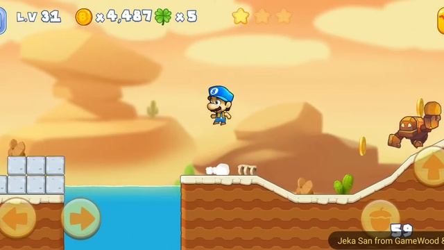 Level 31. Прохождение игры Super Bobby's World — Free Run Game на Android смотреть онлайн