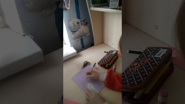как сделать из простой тетради, красивую тетрадь...❓? смотреть онлайн